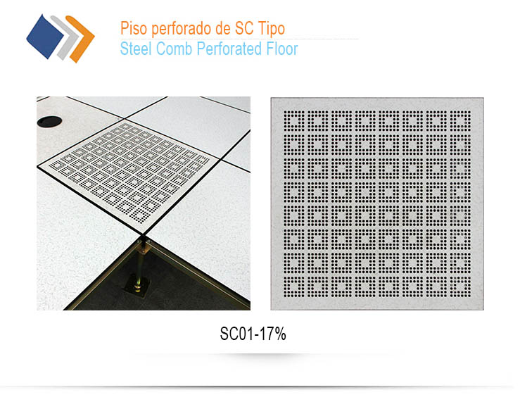 Steel Comb Perforated Access Floor